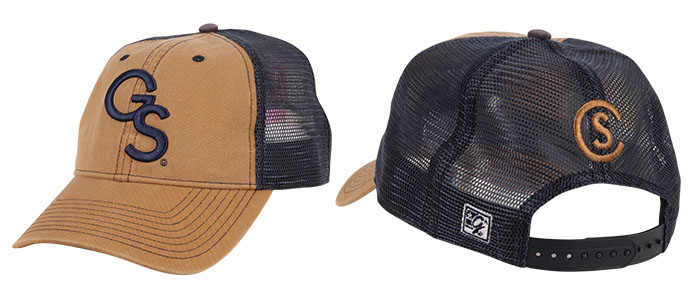 Brown and Black GS Trucker Hat